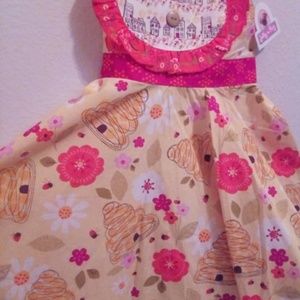 NWT Jelly the Pug Priscilla Dress 4T